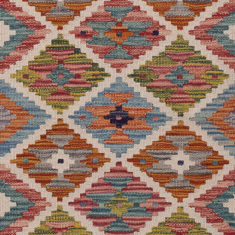 Runner Kelim Rug - Splash - 195 x 60 cm - multicolored