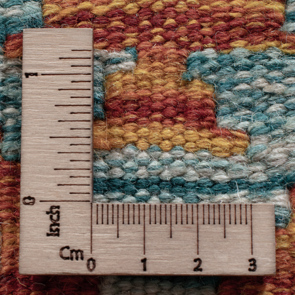 Runner Kelim Rug - Splash - 203 x 68 cm - multicolored