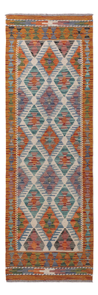 Runner Kelim Rug - Splash - 188 x 62 cm - multicolored