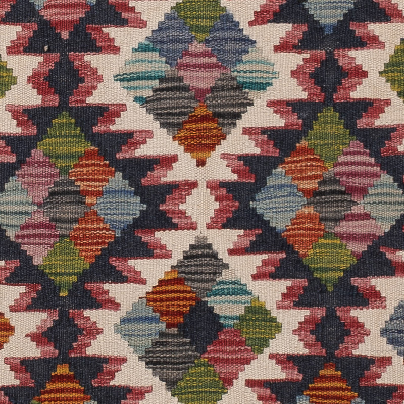 Runner Kelim Rug - Splash - 176 x 61 cm - multicolored