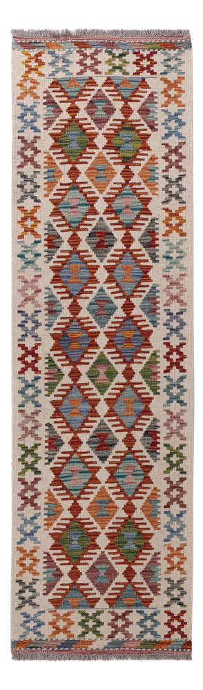 Runner Kelim Rug - Splash - 203 x 57 cm - multicolored