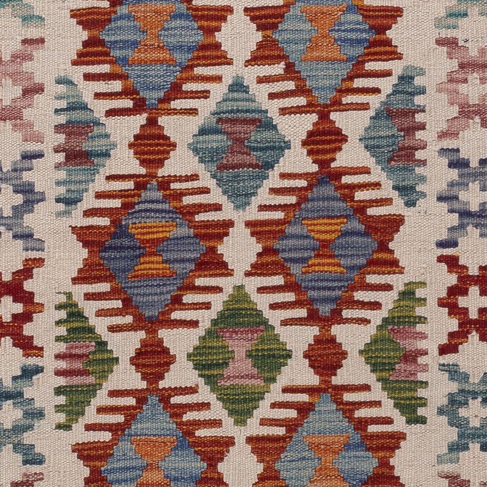 Runner Kelim Rug - Splash - 203 x 57 cm - multicolored