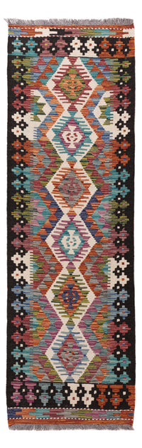 Runner Kelim Rug - Splash - 191 x 61 cm - multicolored