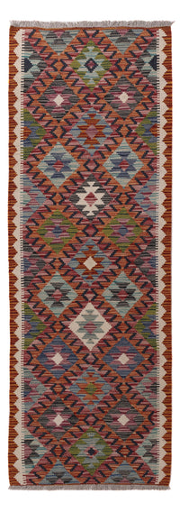 Runner Kelim Rug - Splash - 195 x 66 cm - multicolored
