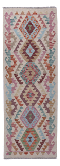 Runner Kelim Rug - Splash - 190 x 70 cm - multicolored