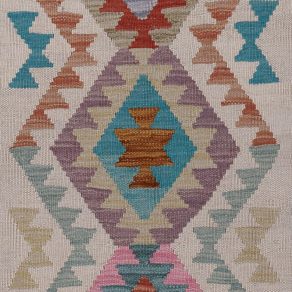 Runner Kelim Rug - Splash - 184 x 67 cm - multicolored