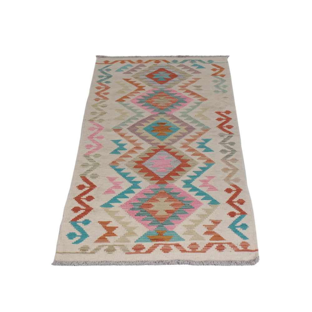 Runner Kelim Rug - Splash - 184 x 67 cm - multicolored
