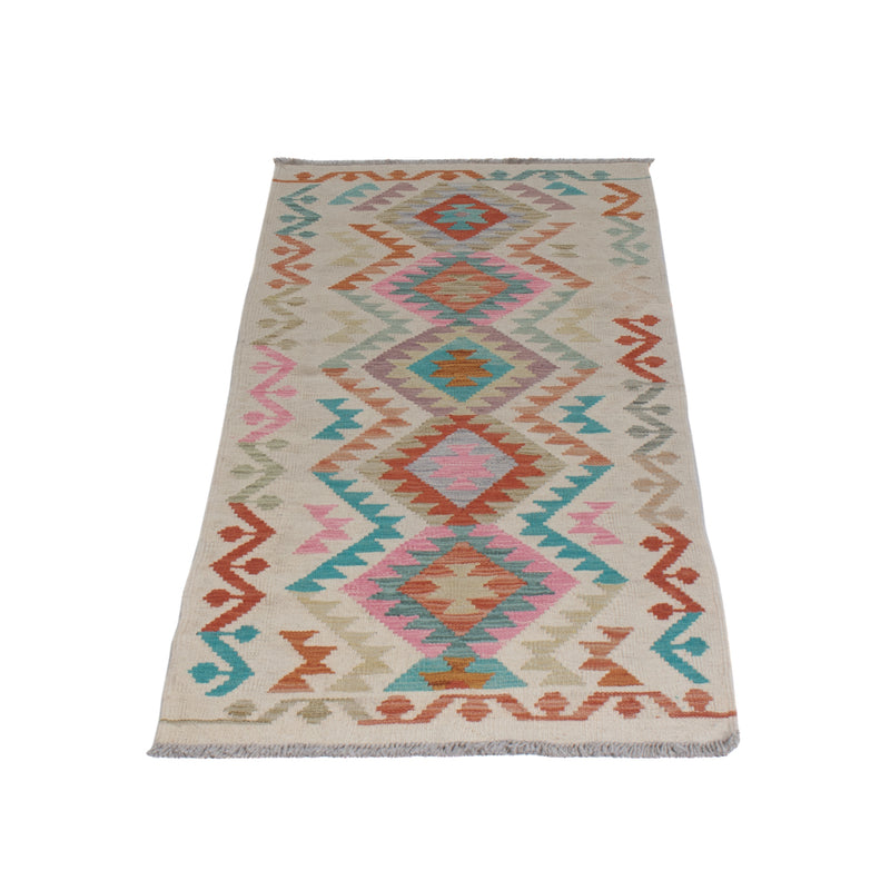 Runner Kelim Rug - Splash - 184 x 67 cm - multicolored
