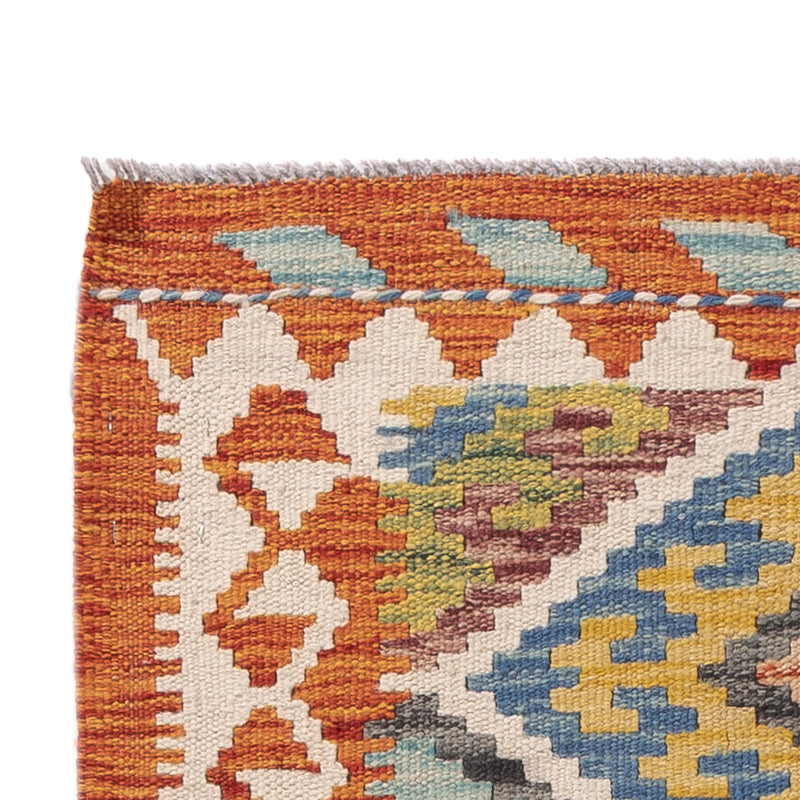 Runner Kelim Rug - Splash - 190 x 73 cm - multicolored