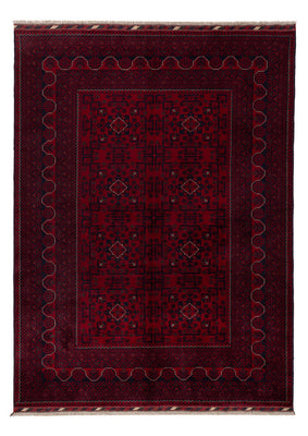Afghan Rug - Kunduz - 233 x 170 cm - dark red