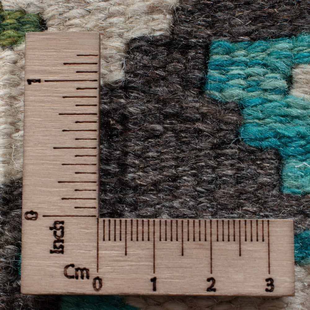 Runner Kelim Rug - Splash - 206 x 80 cm - multicolored