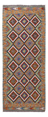Runner Kelim Rug - Splash - 197 x 84 cm - multicolored