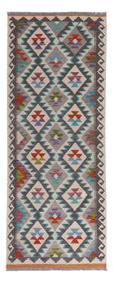 Runner Kelim Rug - Splash - 209 x 79 cm - multicolored