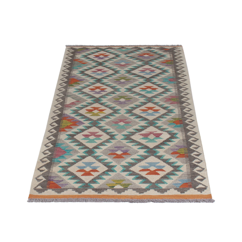 Runner Kelim Rug - Splash - 209 x 79 cm - multicolored