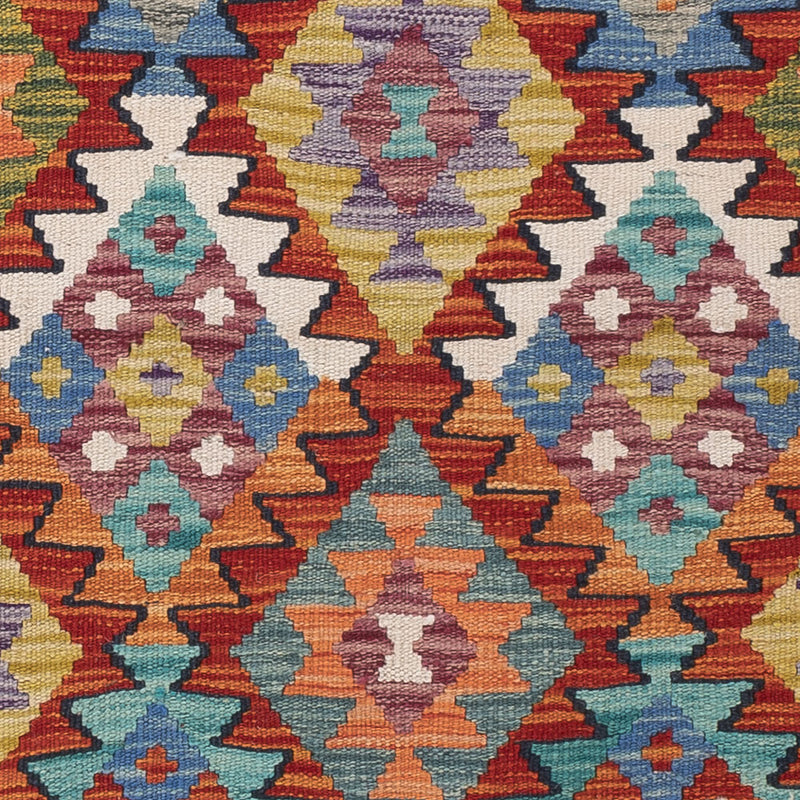 Runner Kelim Rug - Splash - 191 x 80 cm - multicolored