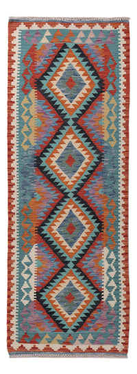 Runner Kelim Rug - Splash - 203 x 73 cm - multicolored