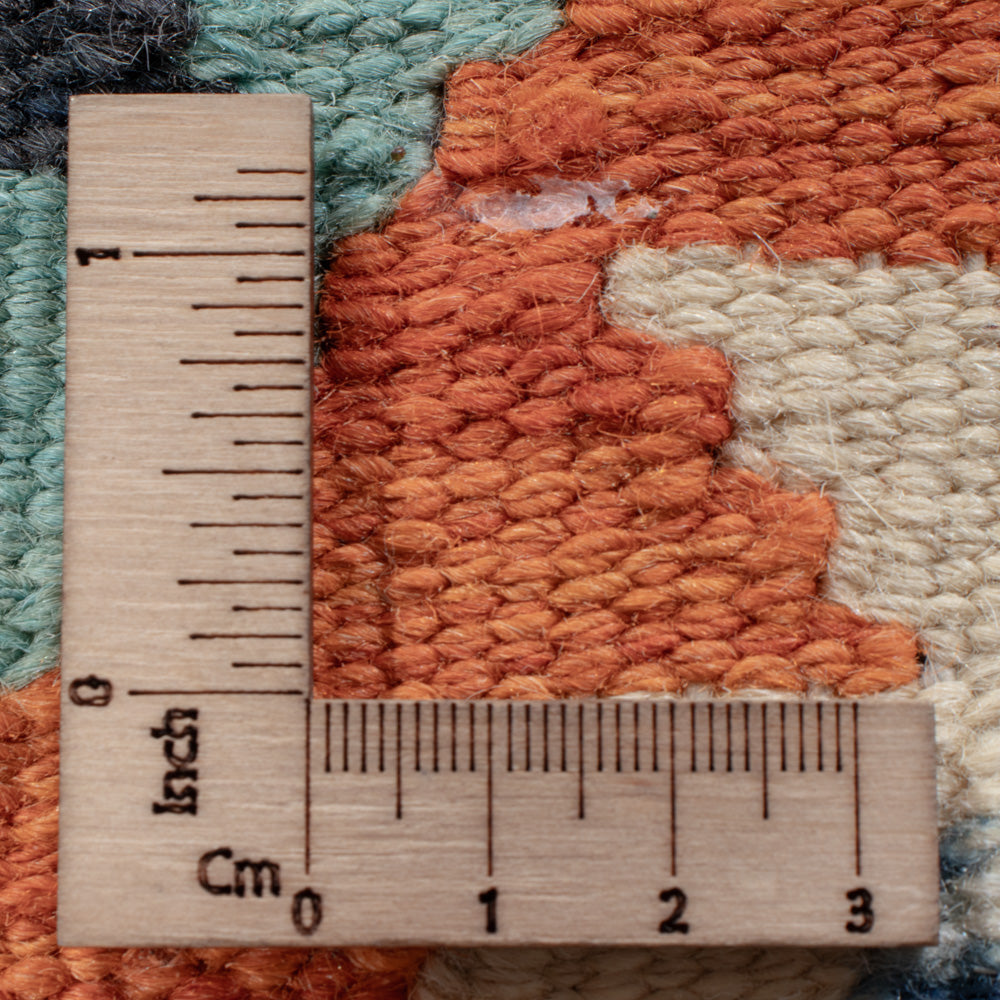 Runner Kelim Rug - Splash - 203 x 73 cm - multicolored