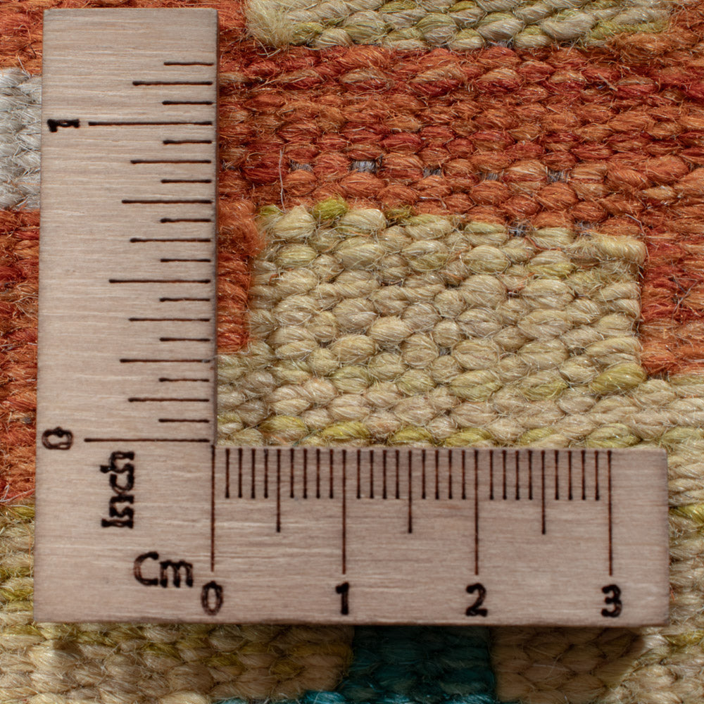 Runner Kelim Rug - Splash - 217 x 60 cm - multicolored