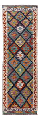 Runner Kelim Rug - Splash - 210 x 66 cm - multicolored