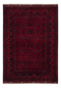 Afghan Rug - Kunduz - 235 x 164 cm - dark red