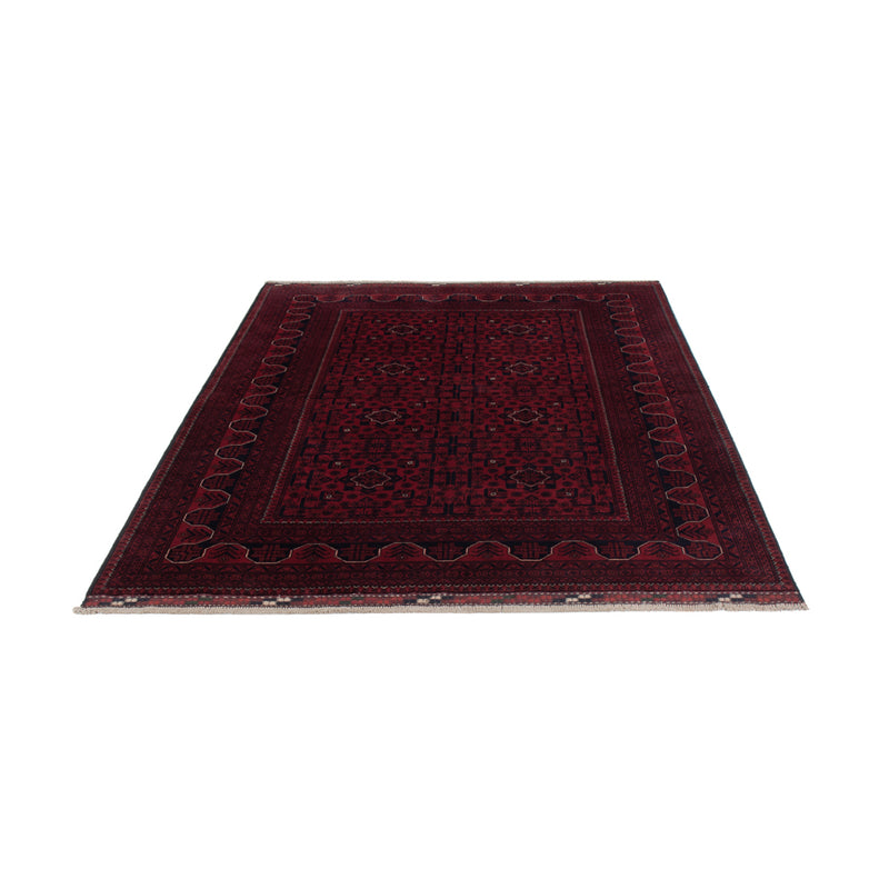 Afghan Rug - Kunduz - 235 x 164 cm - dark red