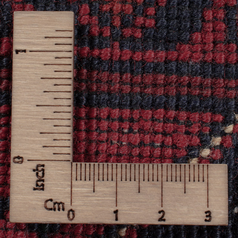 Afghan Rug - Kunduz - 235 x 164 cm - dark red