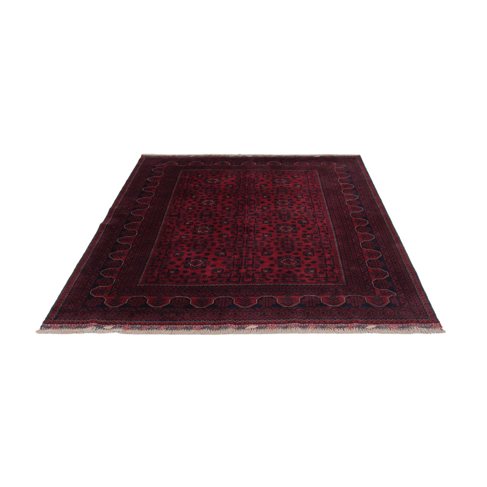 Afghan Rug - Kunduz - 237 x 170 cm - dark red