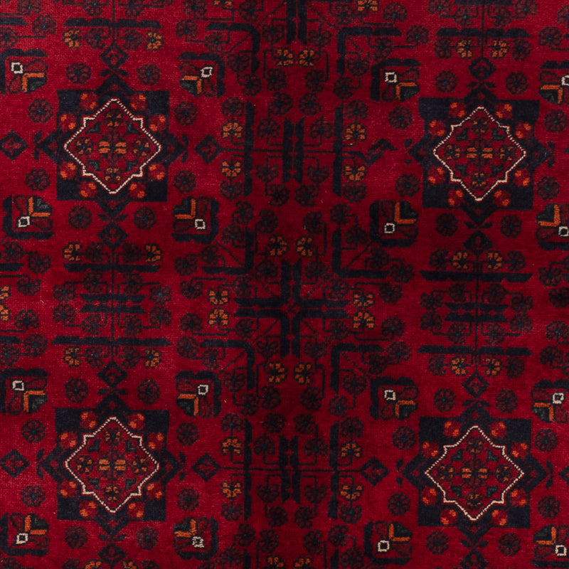 Afghan Rug - Kunduz - 244 x 170 cm - dark red