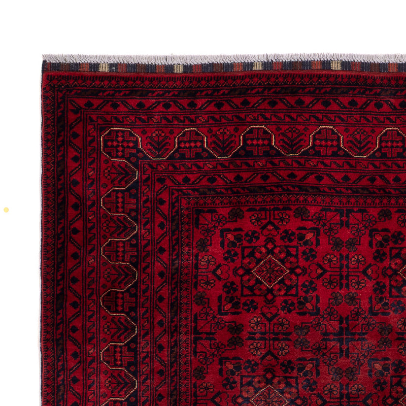 Afghan Rug - Kunduz - 237 x 175 cm - dark red
