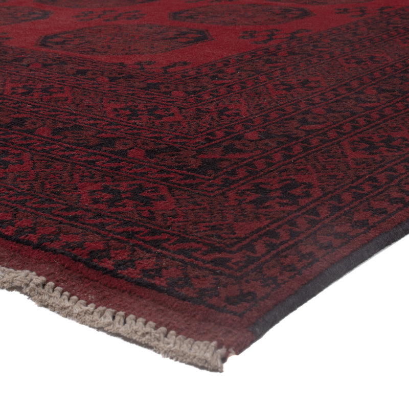 Afghan Rug - Filpa - 346 x 255 cm - dark red