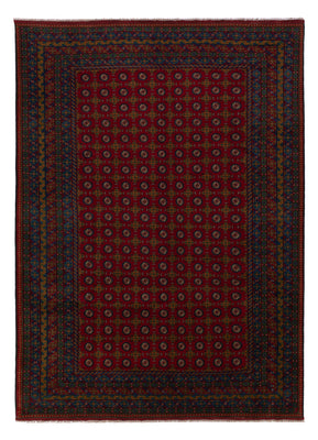Afghan Rug - Filpa - 348 x 248 cm - dark red