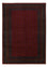 Afghan Rug - Filpa - 348 x 248 cm - dark red
