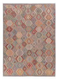 Kelim Rug - Splash - 353 x 258 cm - multicolored
