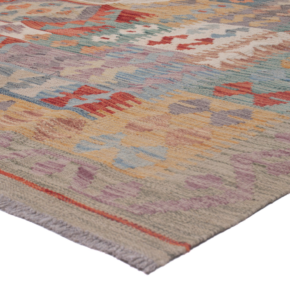 Kelim Rug - Splash - 352 x 254 cm - multicolored