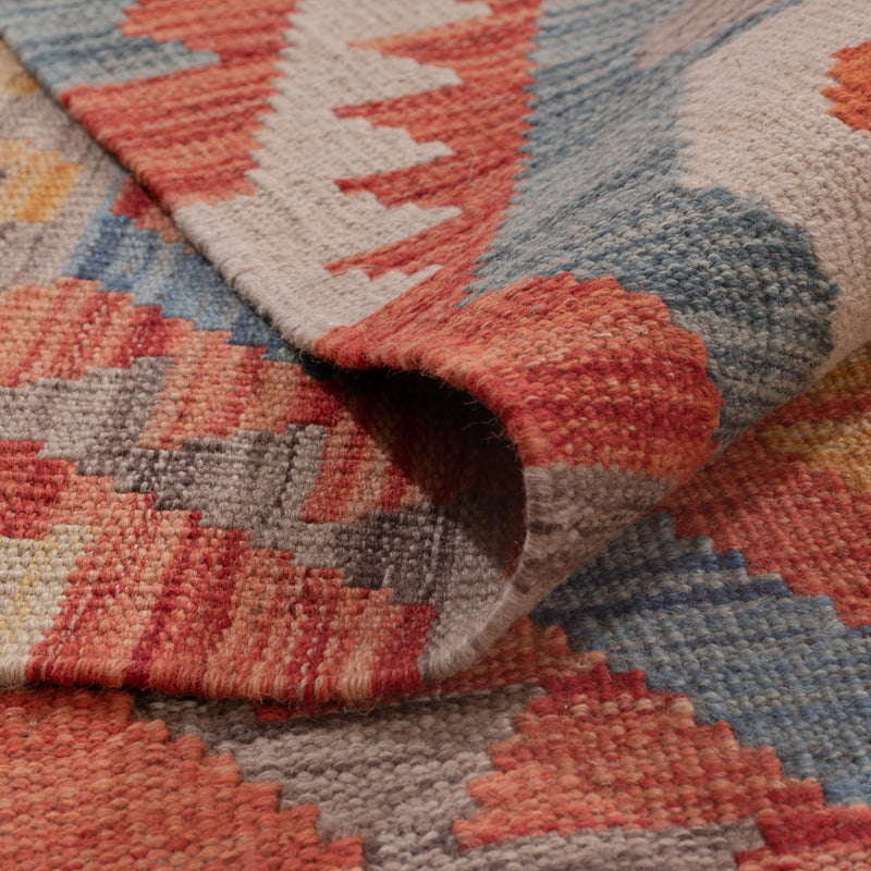 Kelim Rug - Splash - 348 x 257 cm - multicolored