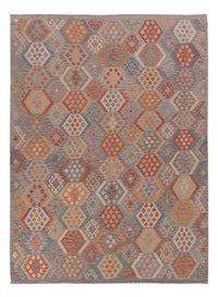 Kelim Rug - Splash - 350 x 256 cm - multicolored
