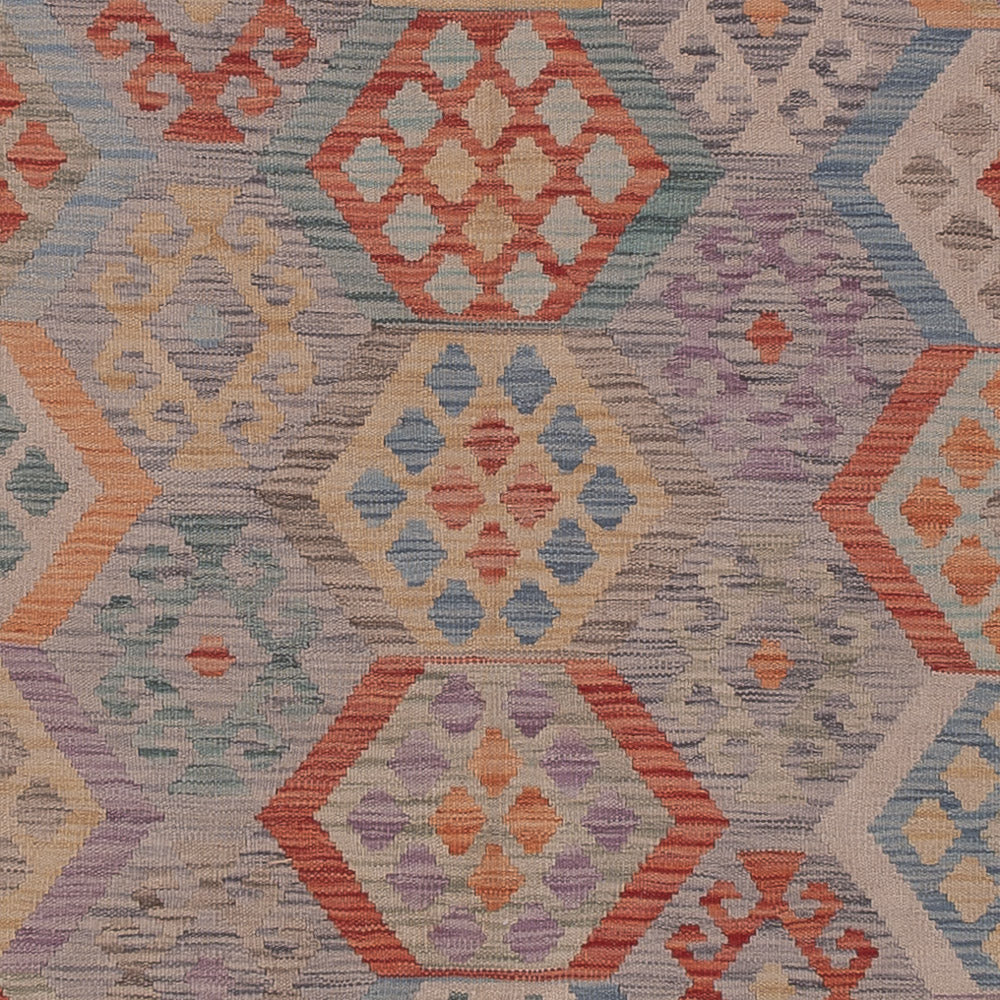 Kelim Rug - Splash - 350 x 256 cm - multicolored