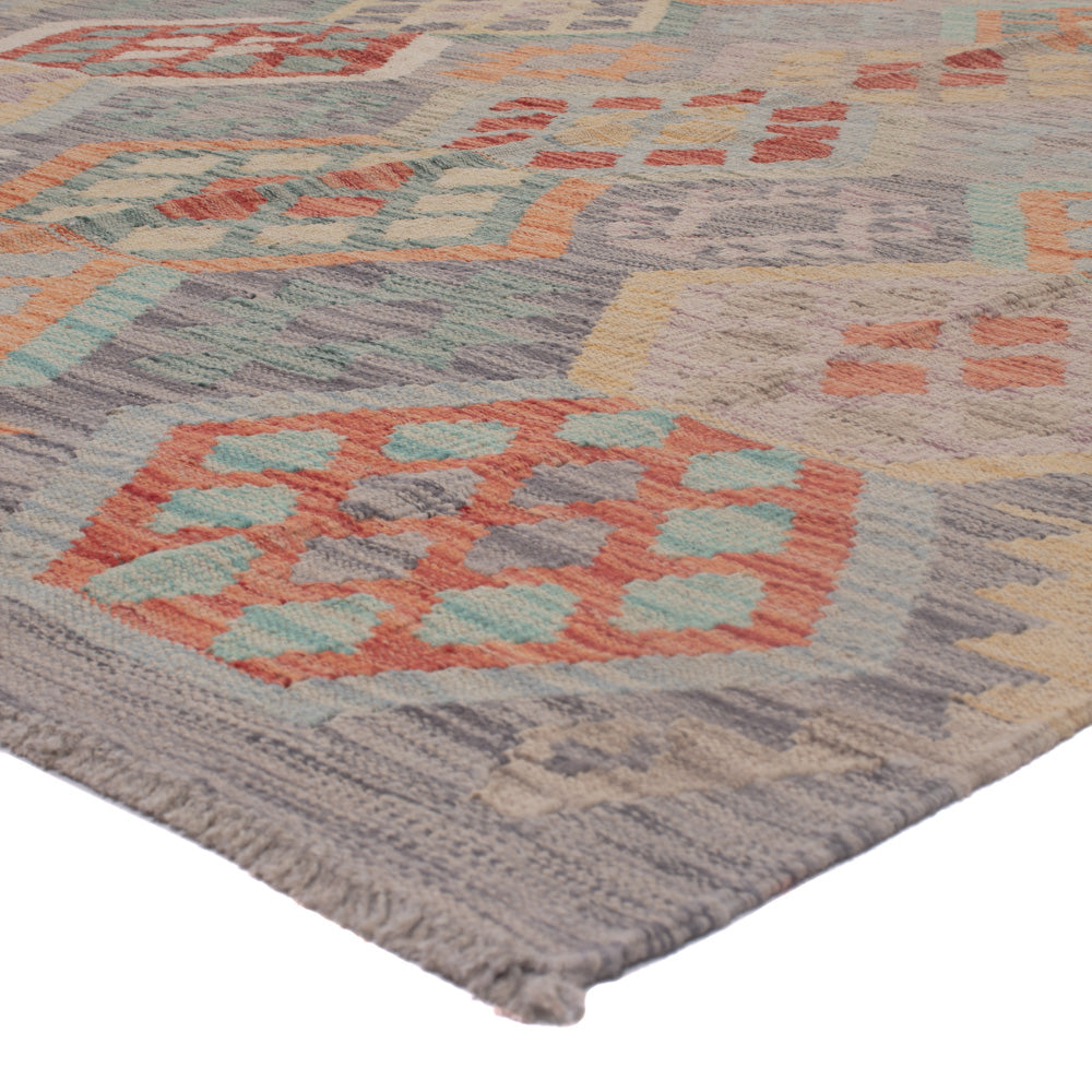 Kelim Rug - Splash - 340 x 244 cm - multicolored