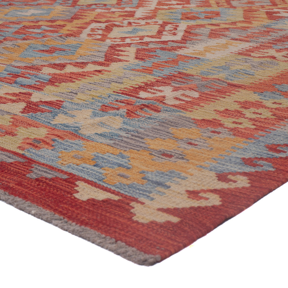 Kelim Rug - Splash - 349 x 258 cm - multicolored