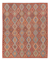 Kelim Rug - Splash - 301 x 249 cm - multicolored