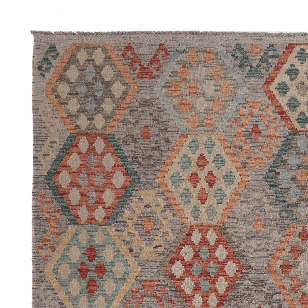 Kilim Maimana Rug 298x252cm - Wool Rug