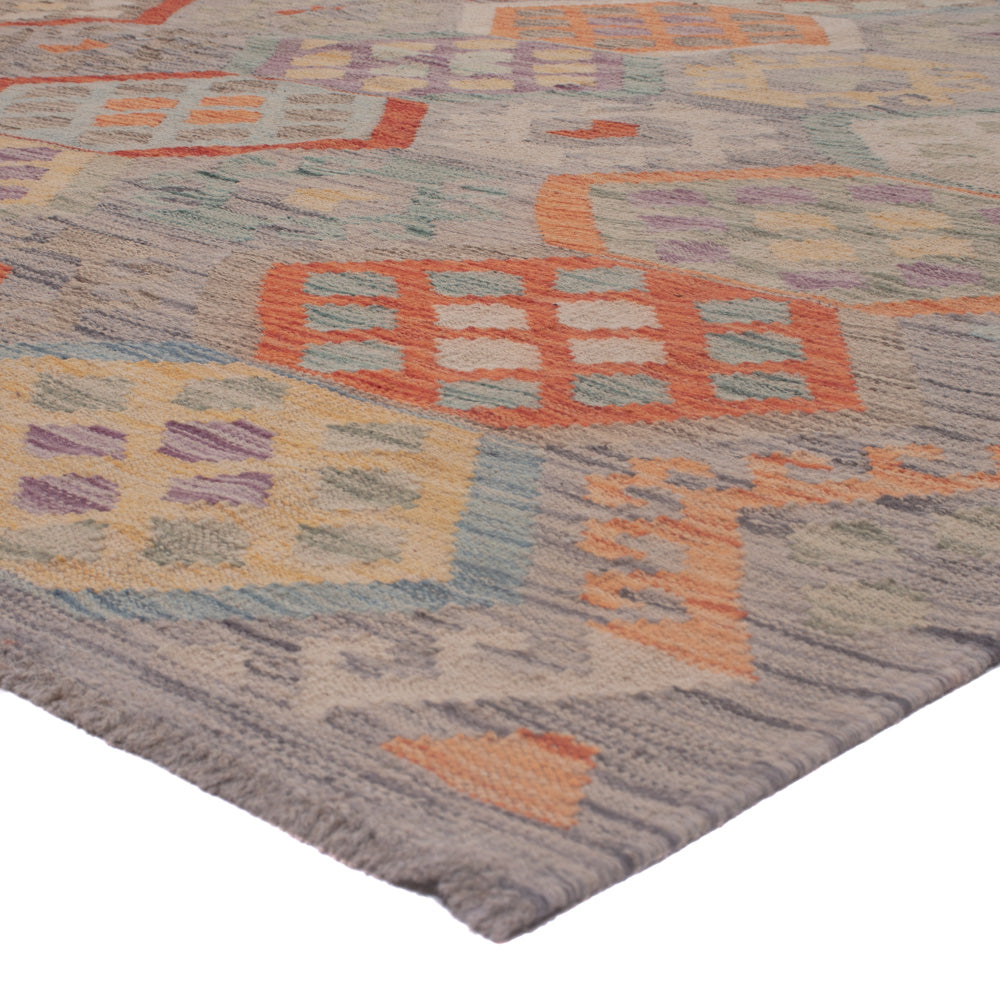 Kelim Rug - Splash - 339 x 245 cm - multicolored