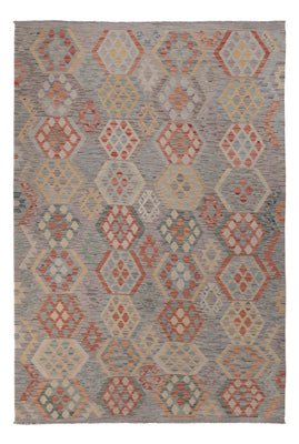 Kelim Rug - Splash - 302 x 202 cm - multicolored