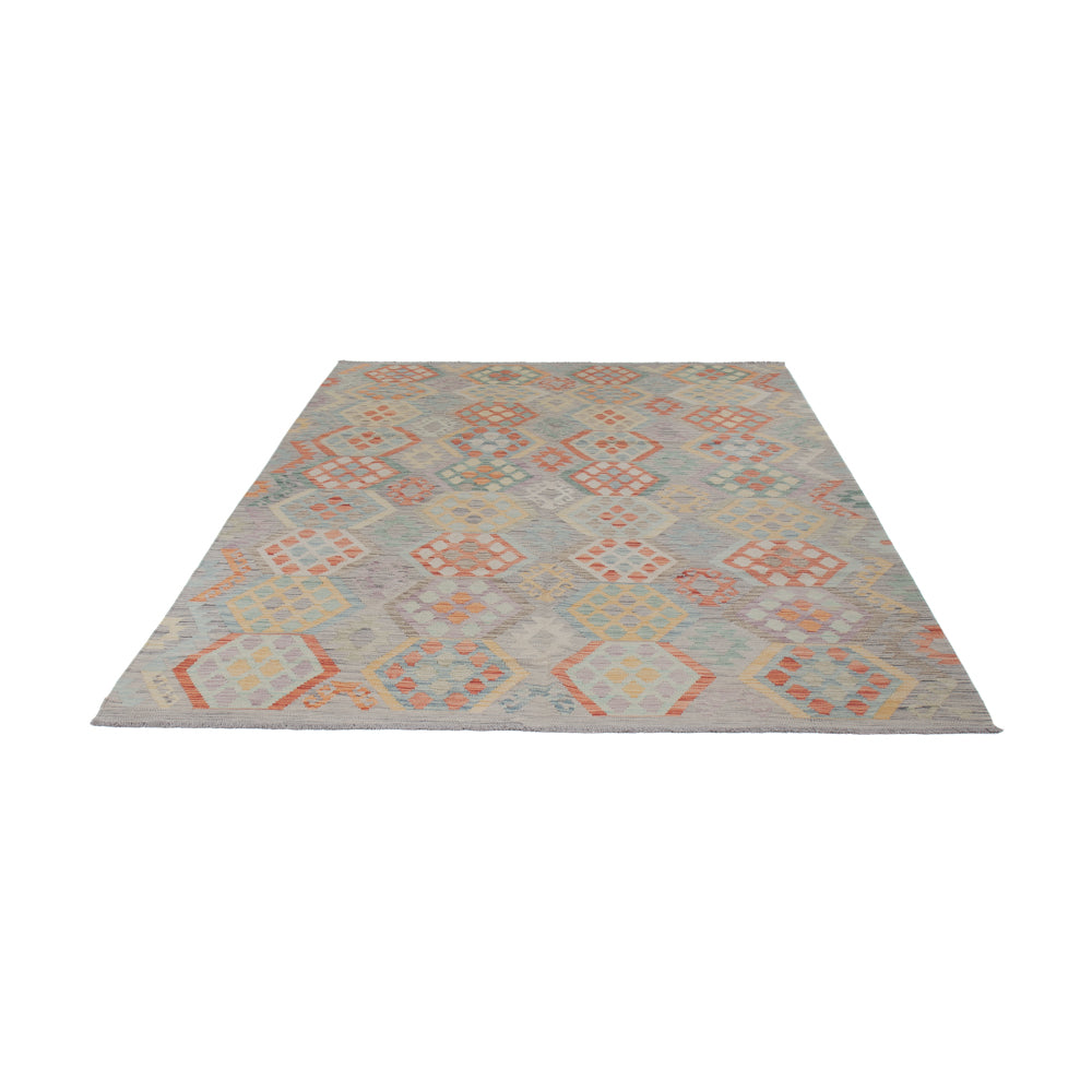Kelim Rug - Splash - 302 x 202 cm - multicolored