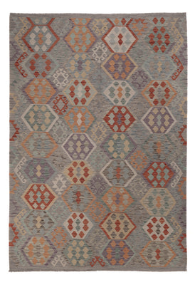 Kelim Rug - Splash - 294 x 203 cm - multicolored
