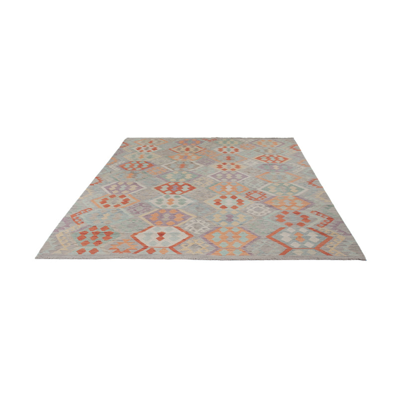Kelim Rug - Splash - 294 x 203 cm - multicolored