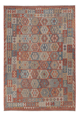 Kelim Rug - Splash - 295 x 205 cm - multicolored
