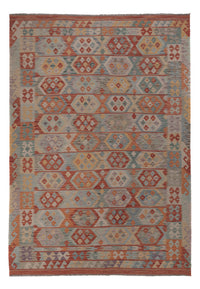 Kelim Rug - Splash - 287 x 197 cm - multicolored