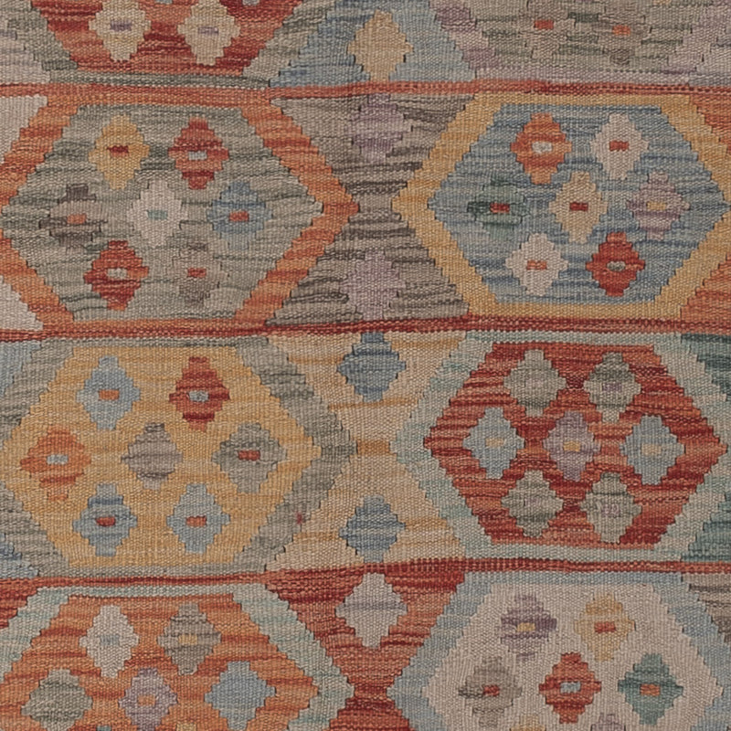 Kelim Rug - Splash - 287 x 197 cm - multicolored