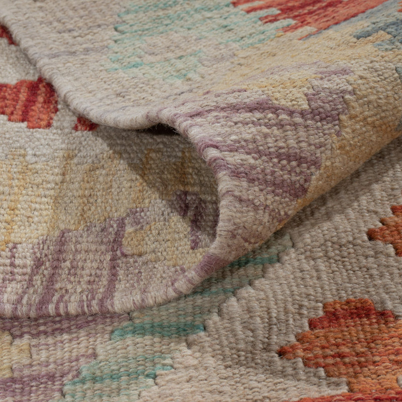 Kelim Rug - Splash - 287 x 197 cm - multicolored